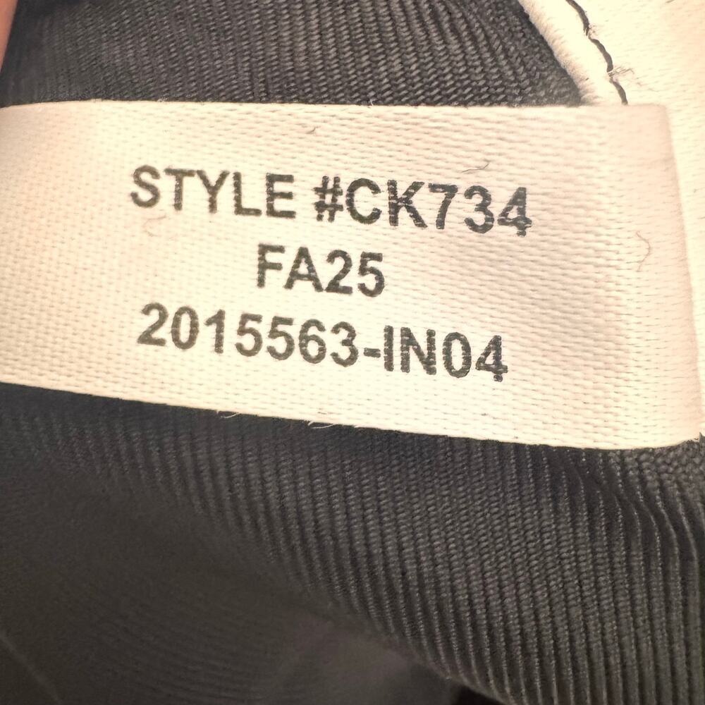 NWT J. Crew Smocked Midi Dress in Black CK734 Size XL - Picture 11 of 11